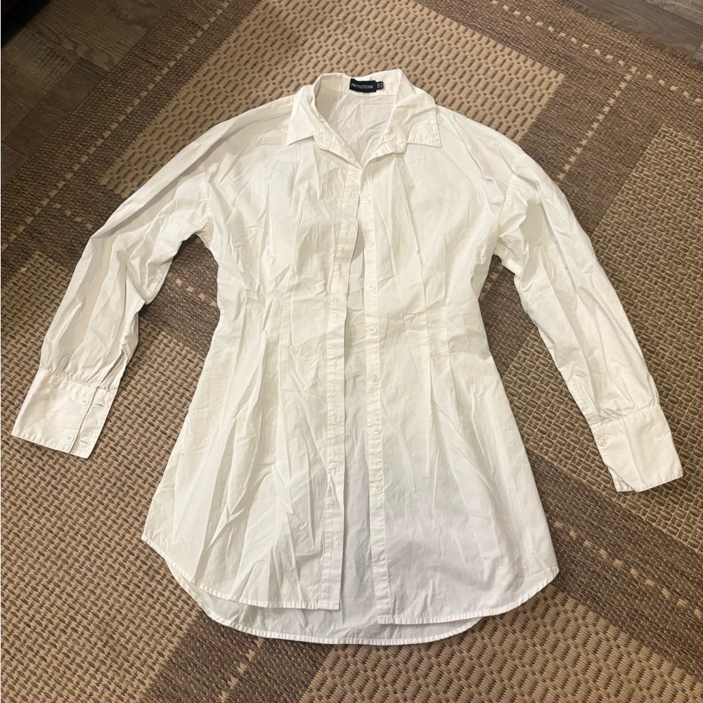 Classic White T-Shirt Dress
